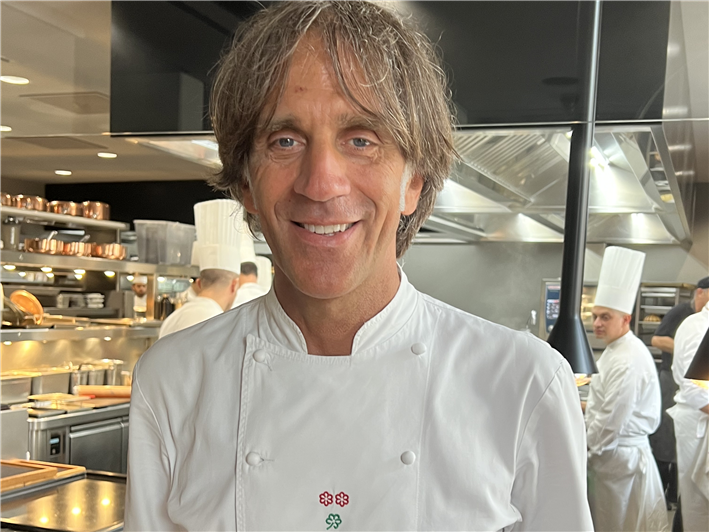 executive chef and owner Davide Oldani